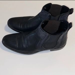 John Varvatos Low Chelsea Leather Boot